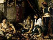 Eugene Delacroix The Women of Algiers oil painting
